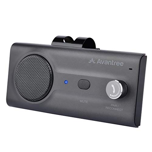 Avantree CK11 Hands Free Bluetooth 5.0 Car Kits, 3W Loud Speakerphone, Support Siri...