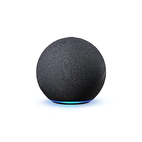 Amazon Echo (4th Gen) | With premium sound, smart home hub, and Alexa | Charcoal
