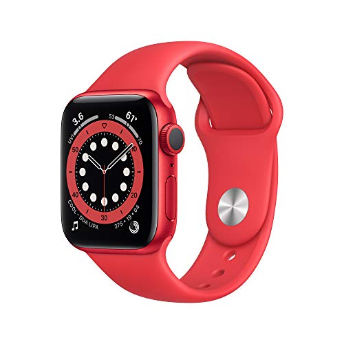 Apple Watch Series 6 (GPS, 40mm) - (Product) RED - Aluminum Case with (Product) RED﻿ -...