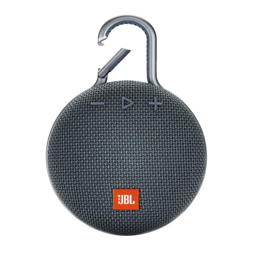 JBL Clip 3, Blue - Waterproof, Durable & Portable Bluetooth Speaker - Up to 10 Hours of...