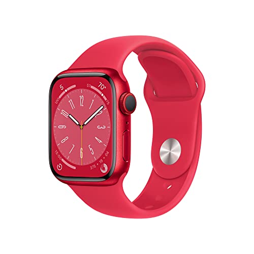 Apple Watch Series 8 [GPS + Cellular 41mm] Smart watch w/ (PRODUCT)RED Aluminum Case w/...