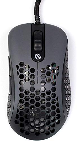 Gwolves Skoll SKL 2020 Edition 65g Ultra Lightweight Honeycomb Design Wired RGB Gaming...