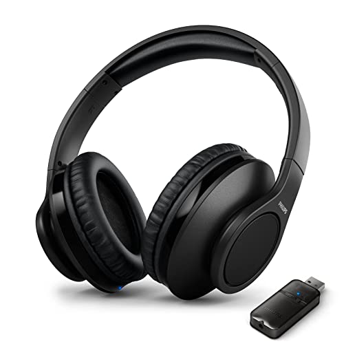 Philips Wireless Headphones for TV Watching with Home Cinema Sound and Low Latency,...