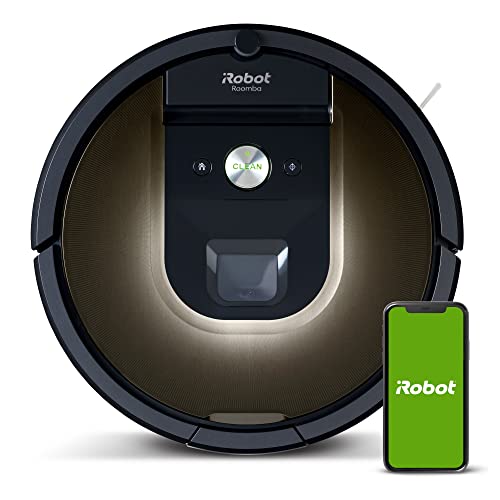 iRobot Roomba 981 Robot Vacuum-Wi-Fi Connected Mapping, Works with Alexa, Ideal for Pet...