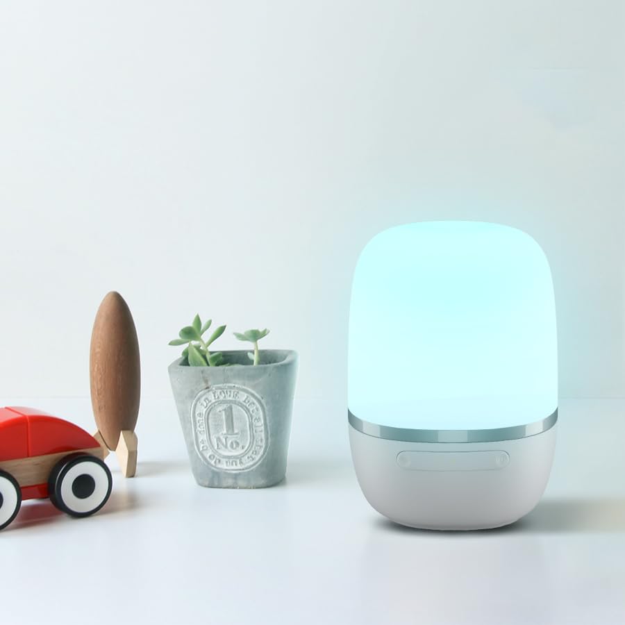 Smart WiFi Table Lamp, Bedside Lamp, Compatible with Apple HomeKit, Siri, Amazon Alexa,...