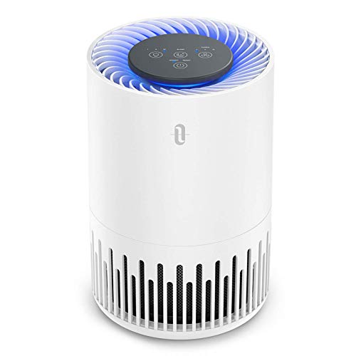 TaoTronics HEPA Air Purifier for Home, Allergens Smoke Pollen Pets Hair, Desktop Air...