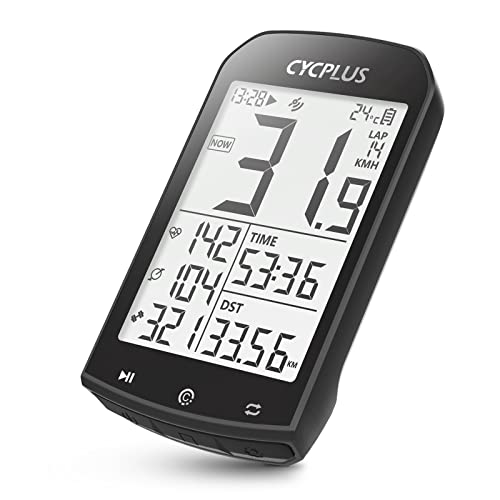 CYCPLUS GPS Bike Computer Waterproof Bicycle Speedometer and Odometer ANT+ Wireless...