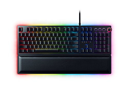 Razer Huntsman Elite Gaming Keyboard: Fast Keyboard Switches - Clicky Optical Switches -...