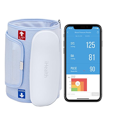 iHealth Feel Wireless Bluetooth Blood Pressure Monitor-MFi Certified,FSA-Eligible Upper...
