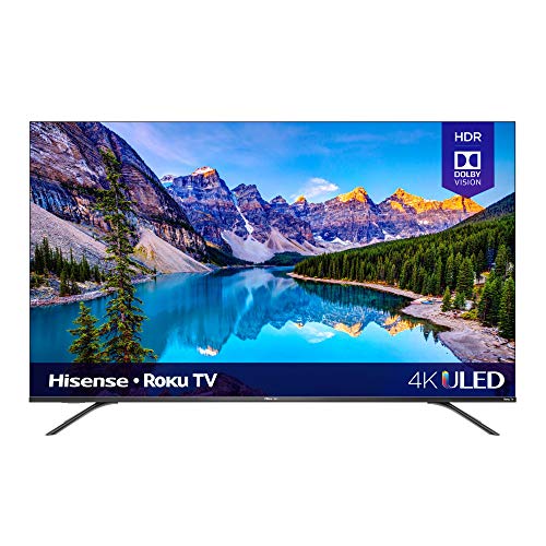 Hisense 55-Inch Class R8 Series Dolby Vision & Atmos 4K ULED Roku Smart TV with Alexa...