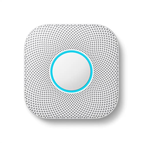 Google Nest Protect - Smoke Alarm - Smoke Detector and Carbon Monoxide Detector - Battery...