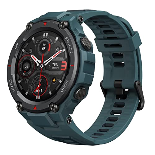 Amazfit T-Rex Pro Smart Watch, Rugged Military Certified, GPS, 18-Day Battery, Heart Rate...