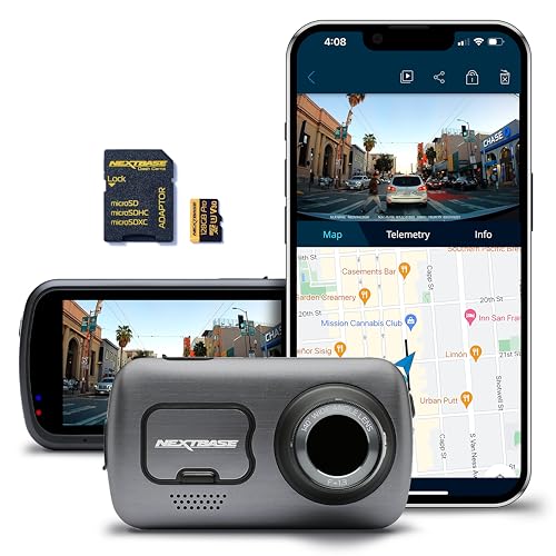 Nextbase 622GW Dash Cam with 128GB Micro SD Memory Card Bundle - Dash Camera for Cars with...
