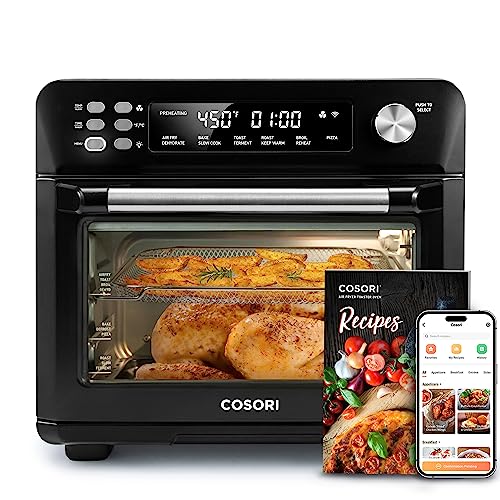COSORI Smart 11-in-1 Air Fryer Toaster Oven Combo, Airfryer Convection Oven Countertop,...