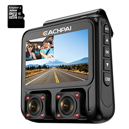 Dual Dash Cam 3.0’’ LCD Full HD1920x1080P Front and Rear Sony Sensor Car Camera GPS...