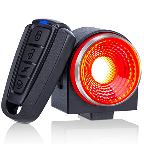 ONVIAN Bicycle Tail Lights with 115dB Bike Alarm, USB Rechargeable Automatic Brake Sensing...