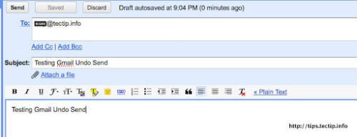 How to Undo Sent Email with in Gmail  - 3