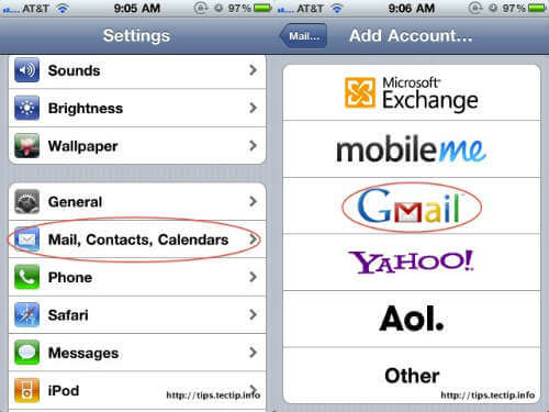 How to Setup Google Calendar on iPhone   iPod  - 27