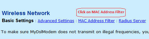 Activate your wireless connection using BSNL modem  - 2