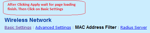 Activate your wireless connection using BSNL modem