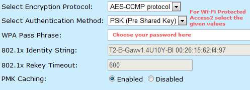 secure your BSNL wireless modem