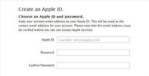 how to get the apple id