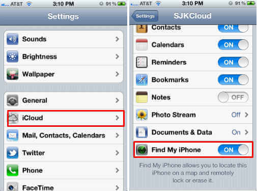 How to setup iPhone or iPad to locate online  - 79