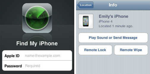 login to find my iphone online