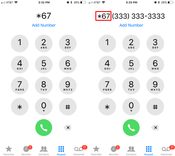 Unknown Call Prefix