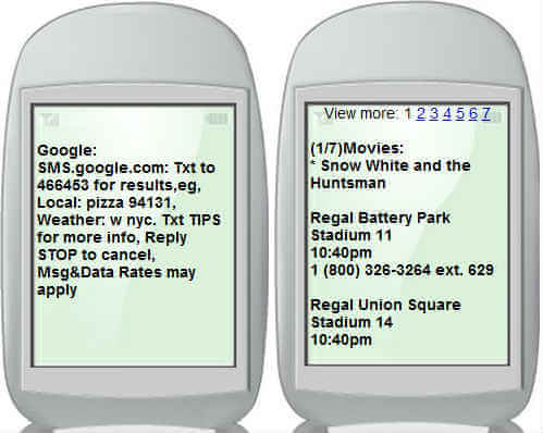 Search Google by SMS from your phone  - 10