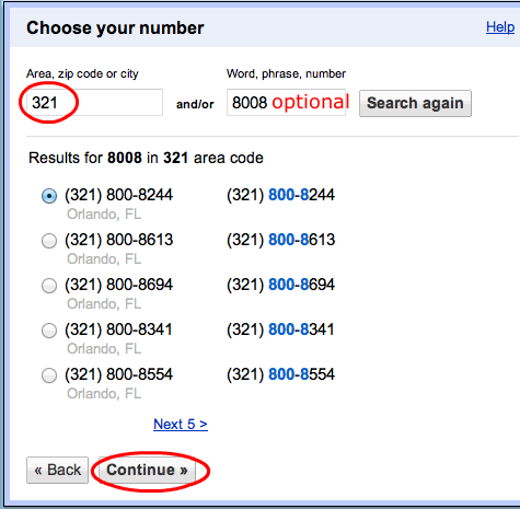 how to find free phone number