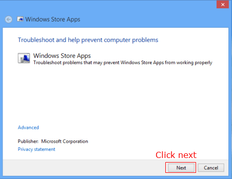 windows 8 apps problems repair - 74