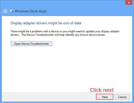 windows 8 apps diagnose