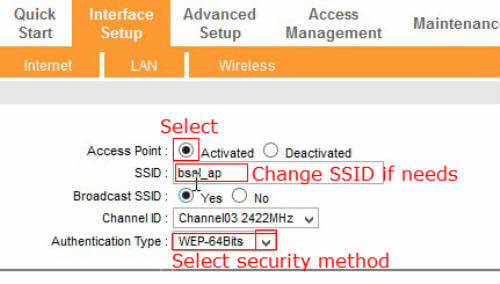 connect to BSNL broadband modem by wireless - 44