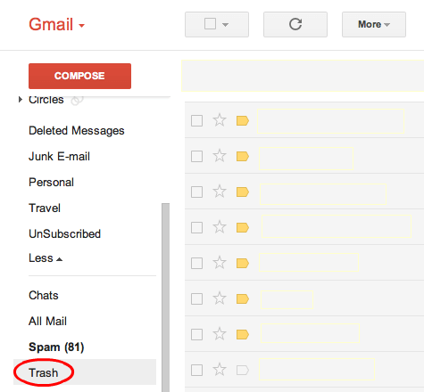 recover mail deleted from trash gmail