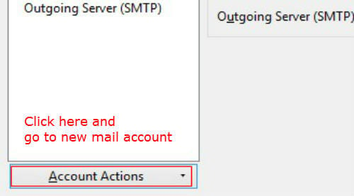 Add yahoo mail account using IMAP