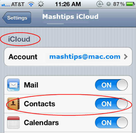 Transfer iPhone Contacts to Android - 95