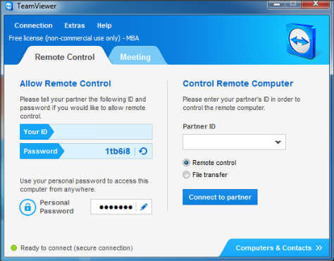 remote screen sharing mac to pc