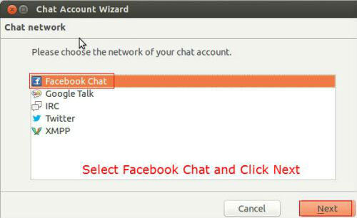 Setup Facebook chat in Ubuntu Linux - 50