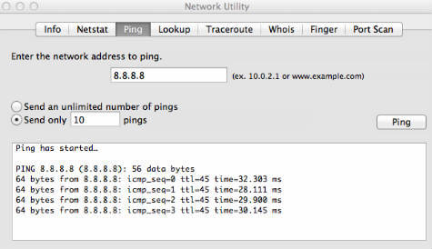 How to Ping from MAC - 2