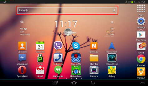 How to Search in Android Phone or Tablet Contents Like iOS - 3