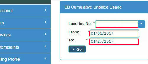 How to Check Usage Report Online of BSNL Landline   Broadband - 32