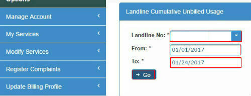 How to Check Usage Report Online of BSNL Landline   Broadband - 68