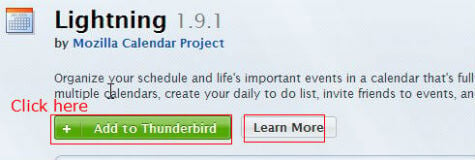 mozilla thunderbird calendar sync with google