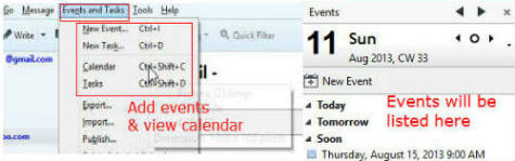 Sync your calendars with Thunderbird - 90