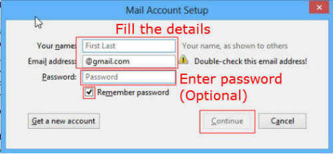 Access Gmail IMAP account in Email Clients like Thunderbird - 3