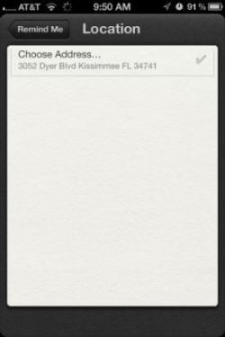 iPhone Location Based Reminder for Your To Do List - 2