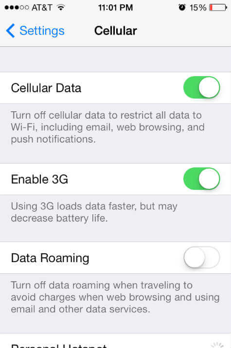 How to Monitor and Limit Cellular Data Usage on iOS7 - 81