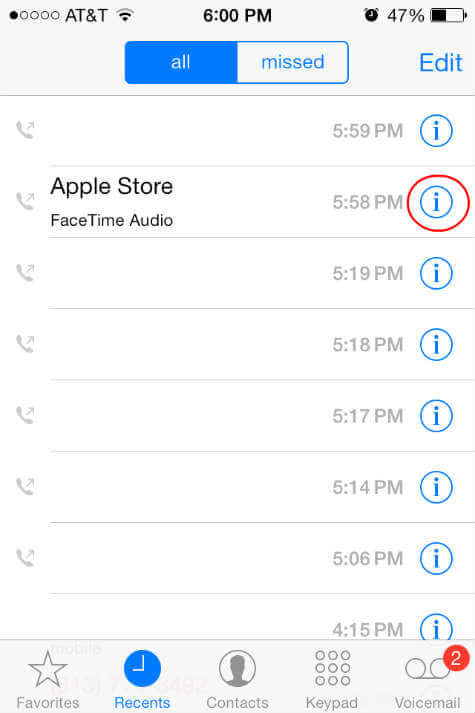 How to Block Calls and Messages in iOS 7 from a Number - 33