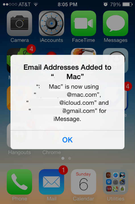 how to use phone number for imessage mac